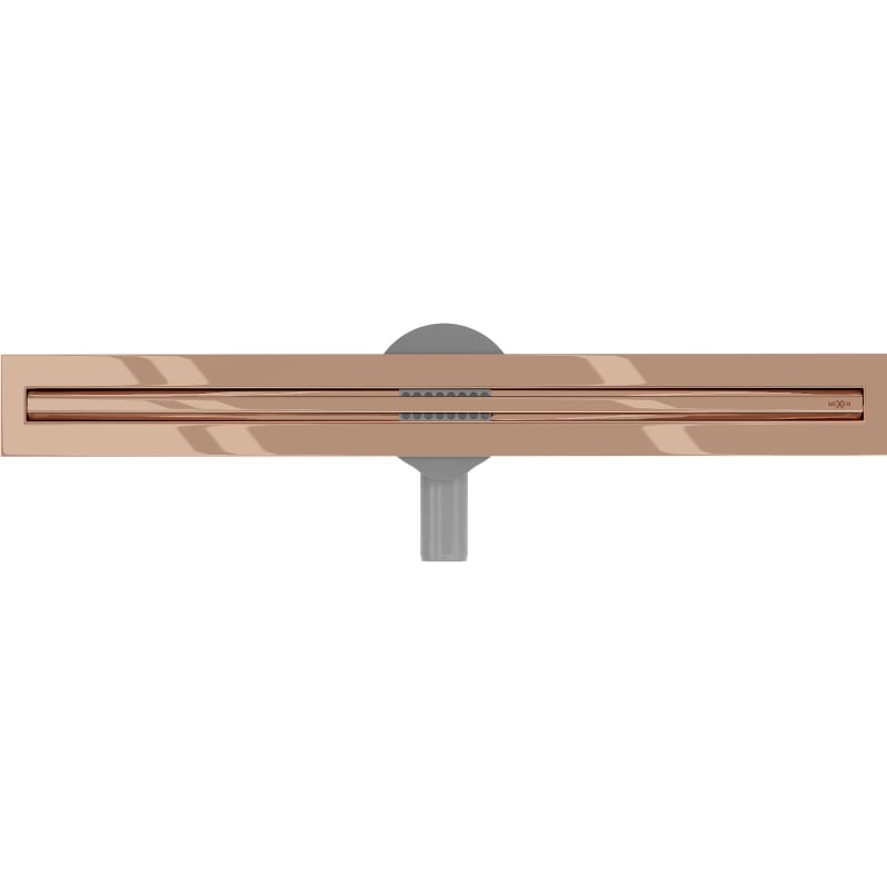Mexen Flat 360° Slim pööratav joonvihm 50 cm, roosa kuld - 1641050