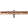Mexen Flat 360° Slim odpływ liniowy obrotowy 50 cm, różowe złoto - 1641050