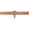 Mexen Flat 360° Slim pööratav joonvihm 50 cm, roosa kuld - 1641050