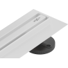 Mexen Flat 360° Slim 140 cm rotary linear drain, white - 1241140