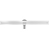 Mexen Flat 360° Slim pöörlev jooneline äravool 140 cm, valge - 1241140