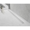 Mexen Flat 360° Slim pöörlev jooneline äravool 140 cm, valge - 1241140