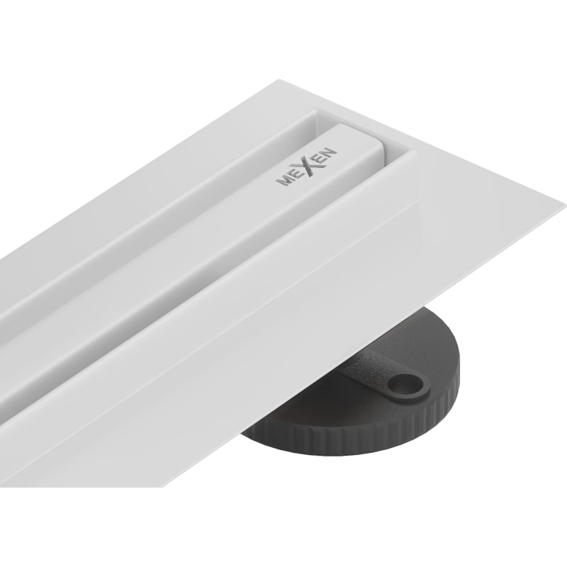 Mexen Flat 360° Slim 150 cm pöörlev joonäravool, valge - 1241150