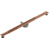 Mexen Flat 360° Slim pööratav joatoru äravool 150 cm, roosa kuld - 1641150