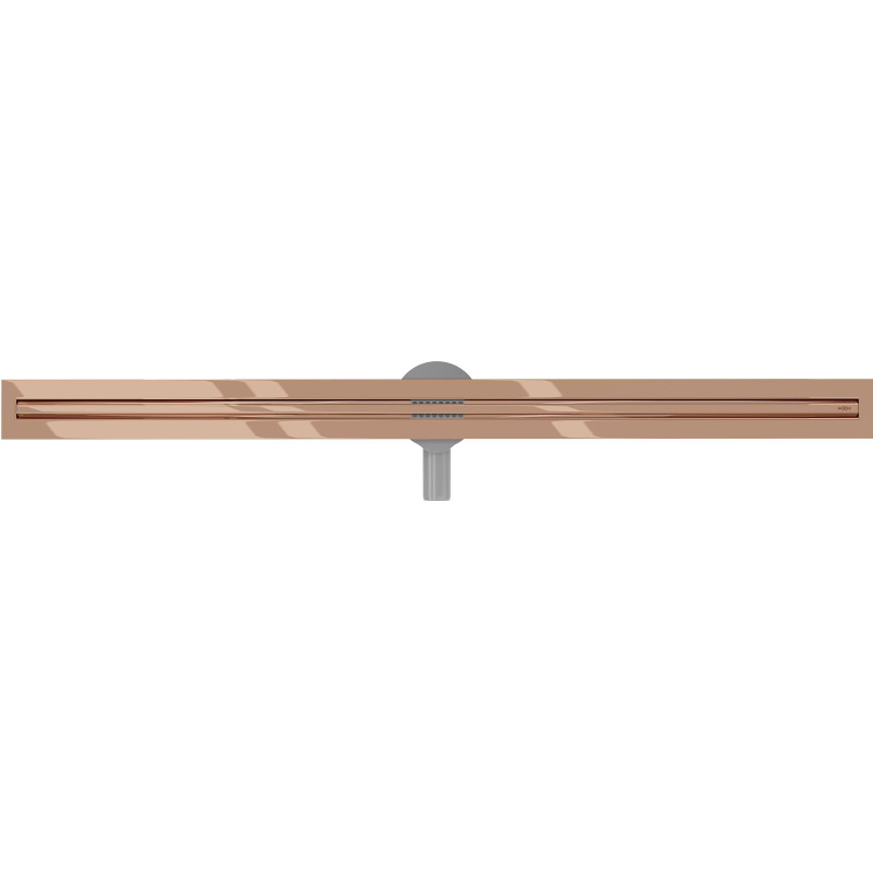Mexen Flat 360° Slim pööratav joatoru äravool 150 cm, roosa kuld - 1641150