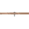 Mexen Flat 360° Slim pööratav joatoru äravool 150 cm, roosa kuld - 1641150