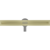 Mexen Flat 360° Slim 50 cm Rotational Linear Drain, Brushed Gold - 1A41050