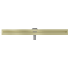 Mexen Flat 360° Slim pööratav jooneline äravool 100 cm, harjatud kuldne - 1A41100