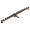 Mexen Flat 360° Slim 90 cm Rotating Linear Drain, Brushed Copper - 1C41090