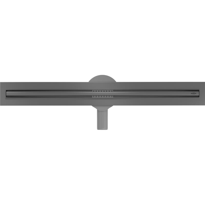 Mexen Flat 360° Slim 50 cm pööratav joatoru, gun gray harjatud - 1E41050