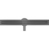 Mexen Flat 360° Slim 60 cm pöörlev jootmisränne, poleeritud gun gray - 1E41060