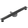 Mexen Flat 360° Slim rotatsiooniline jooneline äravool 70 cm, gun gray harjatud - 1E41070