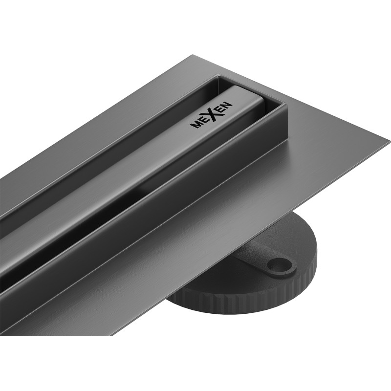 Mexen Flat 360° Slim keeratav joon äravoolu 110 cm, püstoli hall harjatud - 1E41110