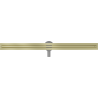 Mexen Flat 360° Slim Pöörlev jooneline äravool 110 cm, harjatud kuldne - 1A41110