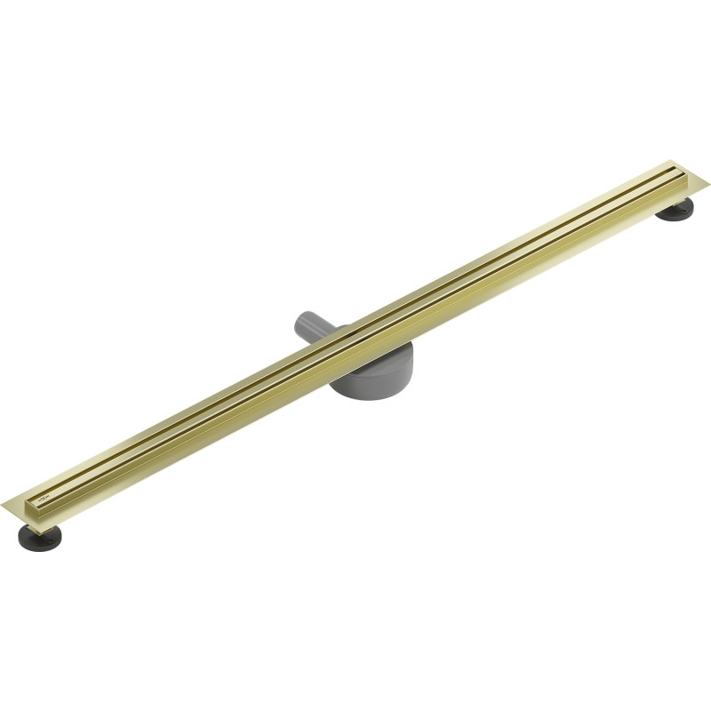 Mexen Flat 360° Slim pöörlev joon-rähtav 120 cm, kuldne harjatud - 1A41120