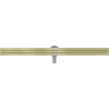 Mexen Flat 360° Slim ralo linear rotativo 120 cm, dourado escovado - 1A41120