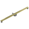 Mexen Flat 360° Slim pöördenurkselang 150 cm, kuldne harjatud - 1A41150