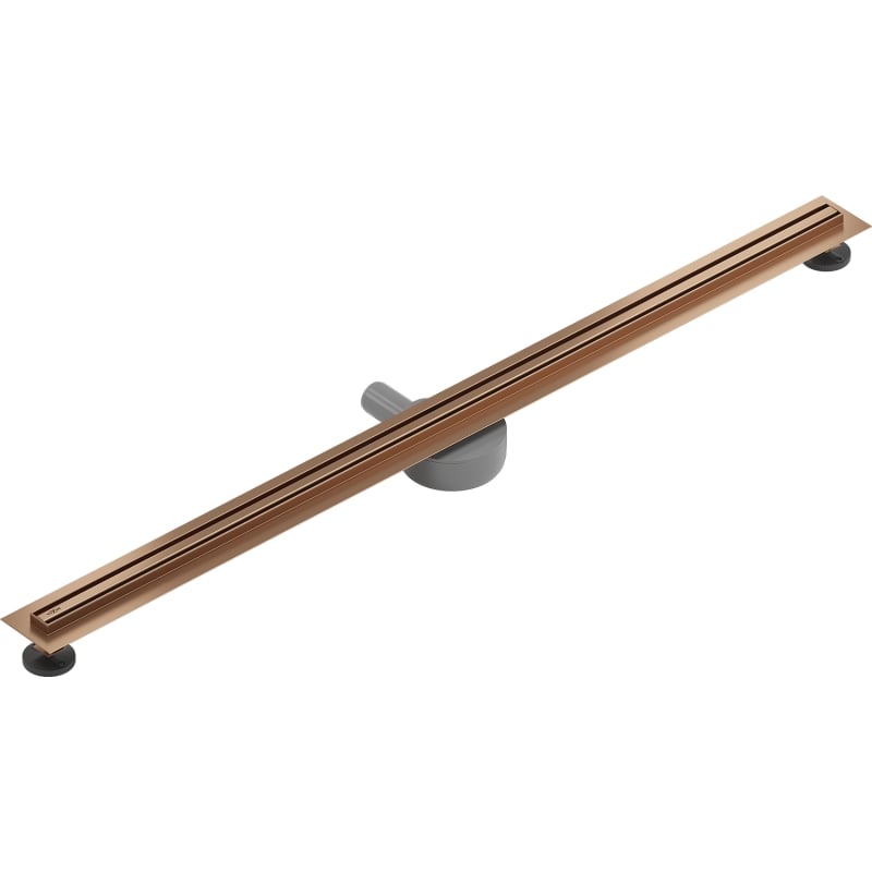 Mexen Flat 360° Slim pööratav joonvool 110 cm, harjatud vask - 1C41110