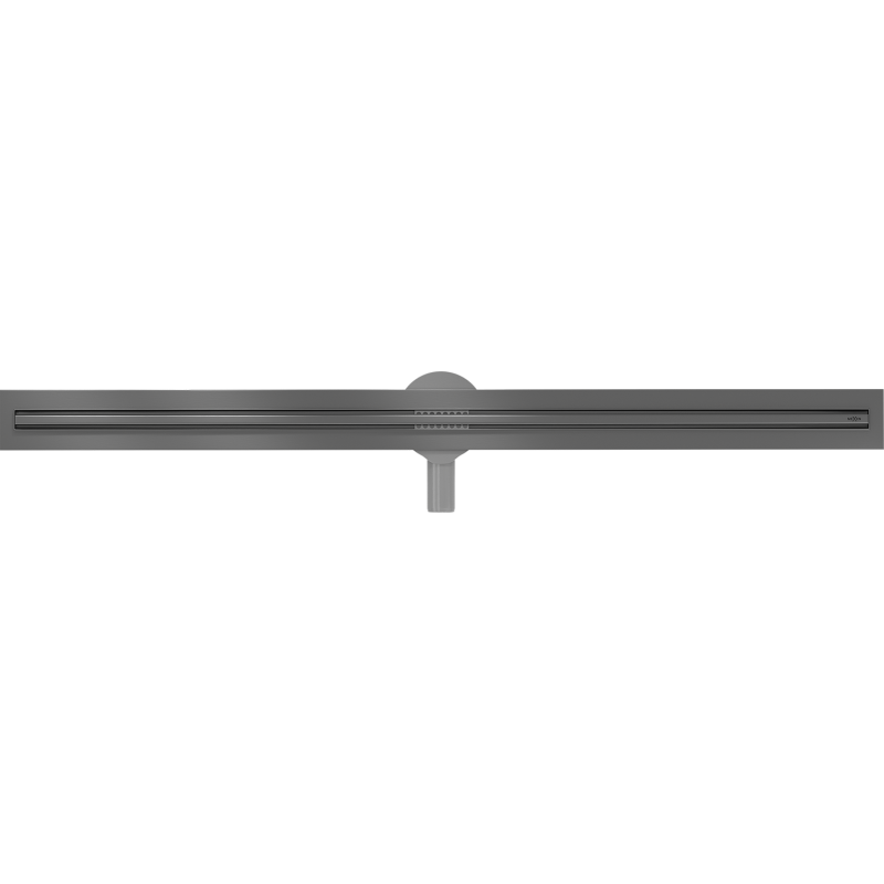 Mexen Flat 360° Slim odpływ liniowy obrotowy 110 cm, gun gray szczotkowany - 1E41110
