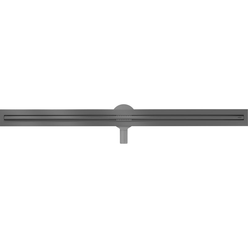 Mexen Flat 360° Slim rotacijski linearni odtok 150 cm, krtačeno gun sivo - 1E41150