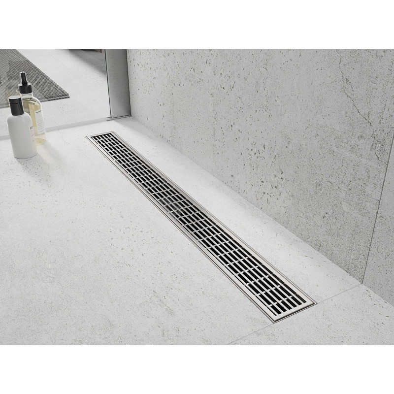 Mexen Flat M33 liiniäravoolu kate 70 cm, inox - 1033070