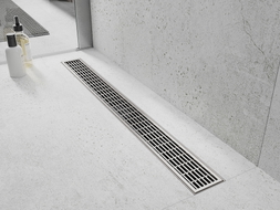 Mexen Flat M33 linear drain 80 cm, inox - 1033080-15