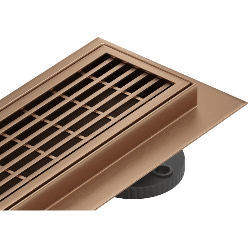 Mexen Flat M33 joonvool 50 cm, harjatud vask - 1C33050-15