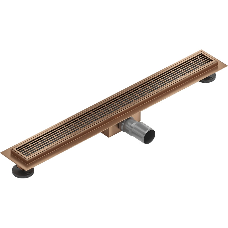 Mexen Flat M33 joonvool 50 cm, harjatud vask - 1C33050-15