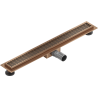Mexen Flat M33 odpływ liniowy 60 cm, miedź szczotkowana - 1C33060-15