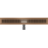 Mexen Flat M33 linearni odvod 60 cm, brušeni bakar - 1C33060-15