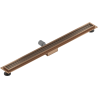 Mexen Flat M33 odpływ liniowy 100 cm, miedź szczotkowana - 1C33100-15