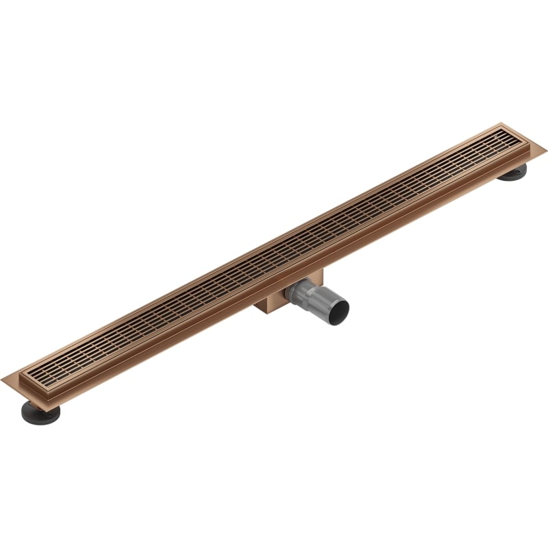 Mexen Flat M33 odpływ liniowy 90 cm, miedź szczotkowana - 1C33090-15