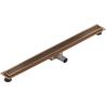 Mexen Flat M33 linearni odvod 90 cm, brušeni bakar - 1C33090-15