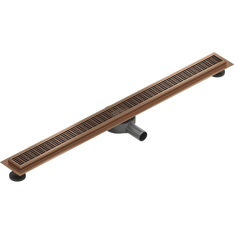Mexen Flat 360° Pöörlev lineaardreen M33, 80 cm, harjatud vask - 1C33080-40