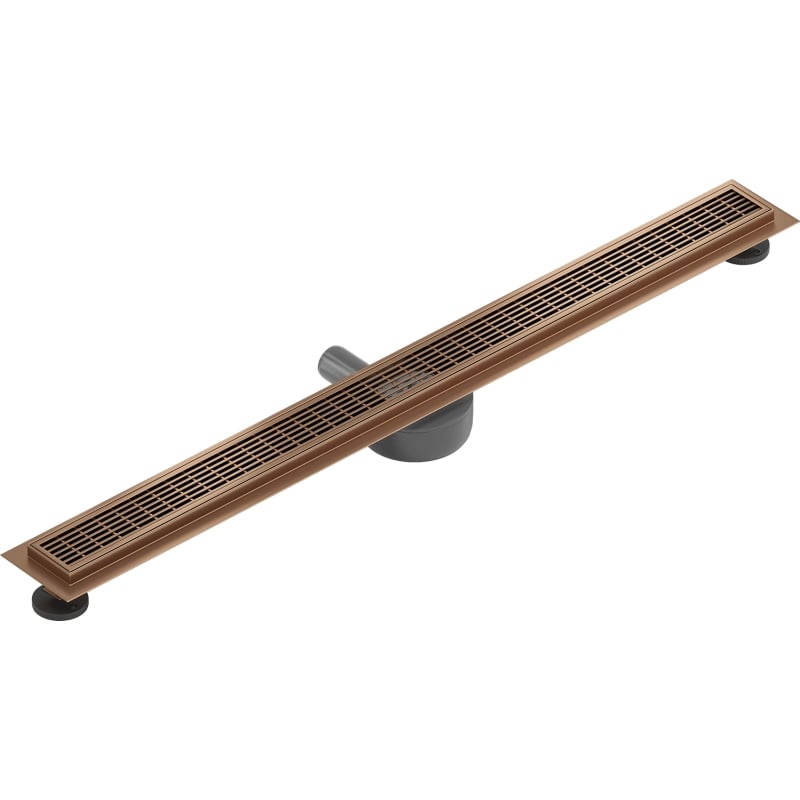 Mexen Flat 360° Pöörlev lineaardreen M33, 80 cm, harjatud vask - 1C33080-40