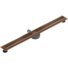 Mexen Flat 360° Pöörlev lineaardreen M33, 80 cm, harjatud vask - 1C33080-40