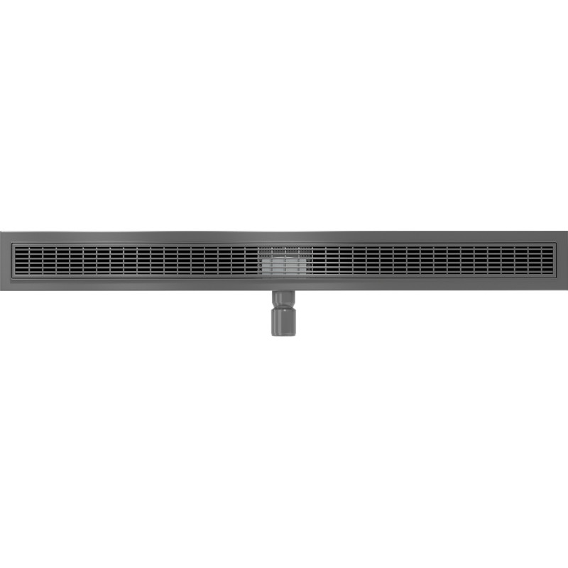 Mexen Flat M33 joonkanalisüsteem 100 cm, harjatud relvahall - 1E33100-15