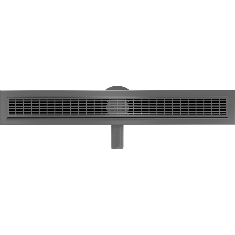 Mexen Flat 360° M33 rotational linear drain 50 cm, gun gray brushed - 1E33050-40