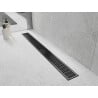 Mexen Flat 360° M33 Rotating Linear Drain 100 cm, Gun Gray Brushed - 1E33100-40