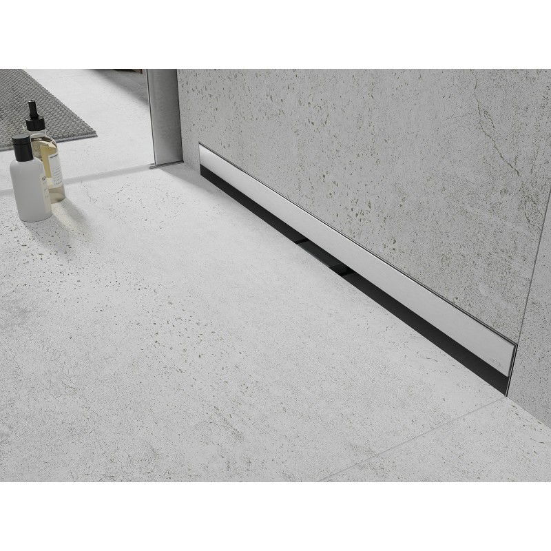 Mexen Flat Wall 2-in-1 Wall Linear Drain 100 cm, inox - 1030100