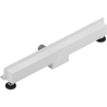 Mexen Flat Wall seinast äravool 2-ühes 50 cm, valge - 1230050