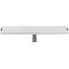 Mexen Flat Wall seinast äravool 2-ühes 50 cm, valge - 1230050