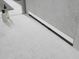 Mexen Flat Wall scarico lineare da parete 2 in 1 60 cm, bianco - 1230060