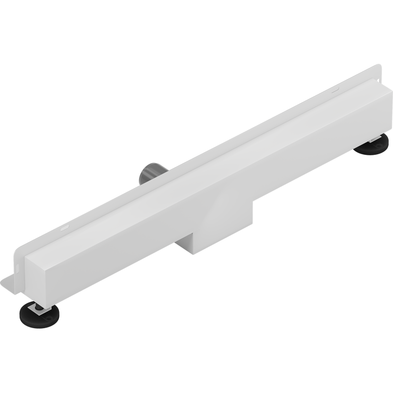 Mexen Flat Wall 2-in-1 Wall Linear Drain 60 cm, White - 1230060