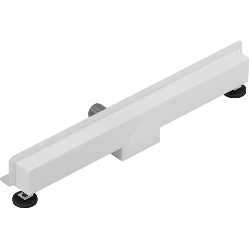 Mexen Flat Wall scarico a parete lineare 2 in 1, 70 cm, bianco - 1230070