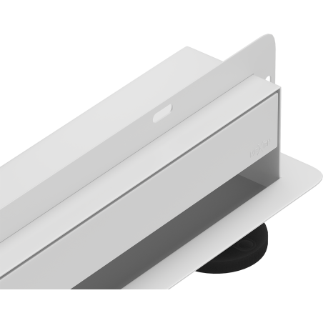 Mexen Flat Wall lineare Wandabfluss 2-in-1 80 cm, weiß - 1230080