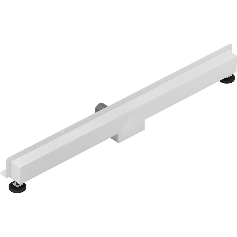 Mexen Flat Wall seinajooneline äravool 2in1 90 cm, valge - 1230090