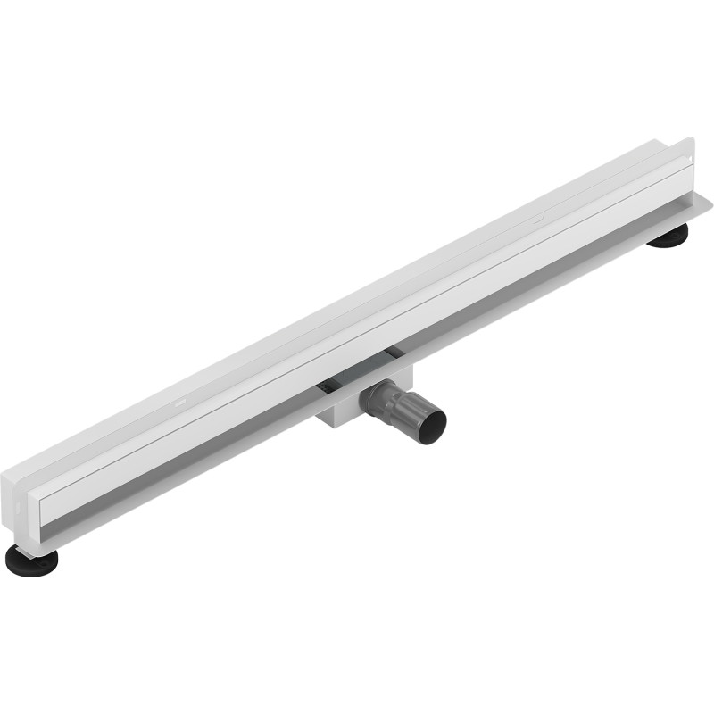 Mexen Flat Wall seinajooneline äravool 2in1 90 cm, valge - 1230090