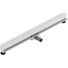 Mexen Flat Wall Maueren linearen Drain 2-an-1 90 cm, wäiss - 1230090