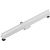 Mexen Flat Wall wall linear drain 2-in-1 100 cm, white - 1230100